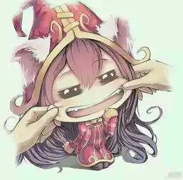  寻找lol里这系列萌萌的头像大眼睛张着嘴巴往下看着你的