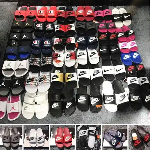  aj夏季飞人拖鞋男女款黑白情侣鞋鸳鸯忍者拖鞋运动防滑运动拖鞋潮