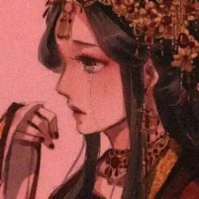 丧丧中带点仙气的动漫女生头像
