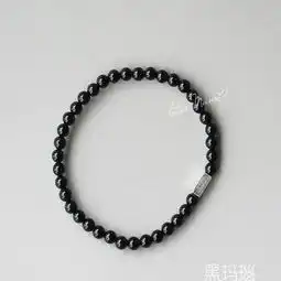  路塔斯曼男女款百搭天然石手链天然水晶4m...