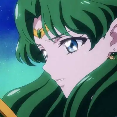  我又来了分享了一个绿色美少女卡通动漫头像我要个性网