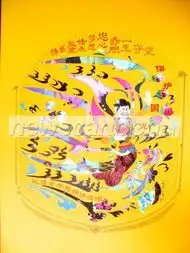  布艺漫画肖像敦煌女杰樊锦诗