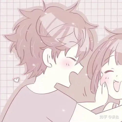  卡通情侣头像你很好,值得被温柔对待