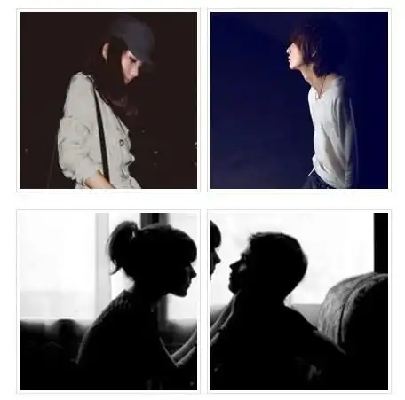  求伤感情侣头像要图