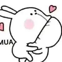  可爱的亲亲情侣头像一对两张微信头像图片大全