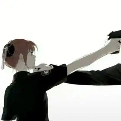  动漫情侣头像,因为喜欢可迎万难