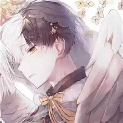  可爱呆萌卡通动漫情侣头像一左一右