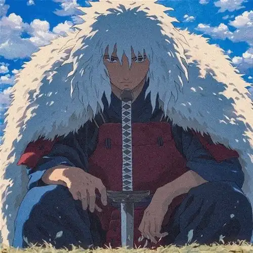  ai绘制吉卜力风格的火影忍者纲手奶奶泯然众人矣