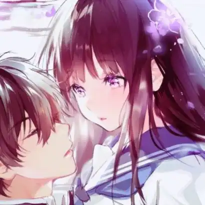  qq头像情侣头象二次元