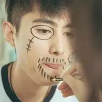  男生是个胡子的情侣头像微信头像图片大全