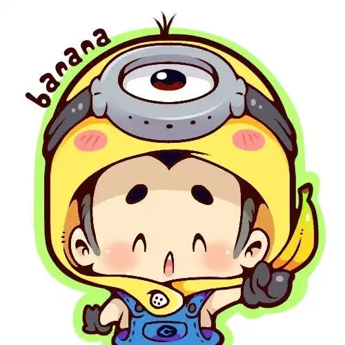  一组情侣头像,卡通版的,头上带着哆啦a梦,史迪仔,小黄人,阿狸,等等等的帽子,谁知道在哪里可以找到