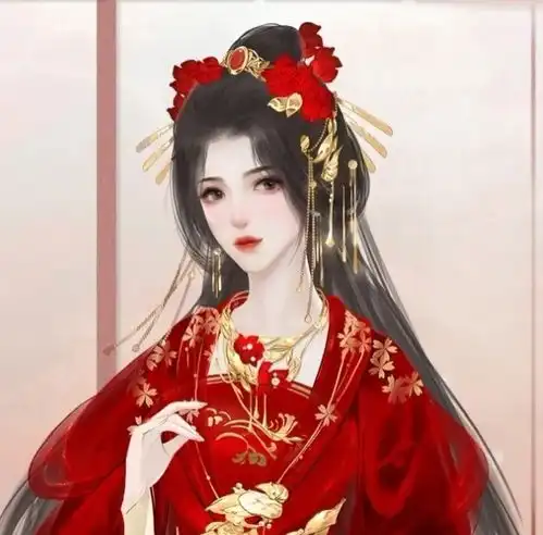  古风女生头像何其有辛年岁并进