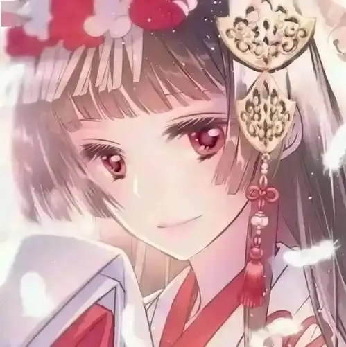  神仙古风动漫头像风把云吹散了,光才能洒下来