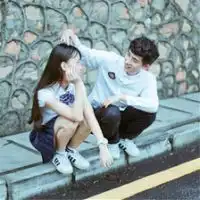  清新好看的温暖情侣头像