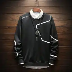  try先生2913低价跑量黑白双色立体几何无帽卫衣