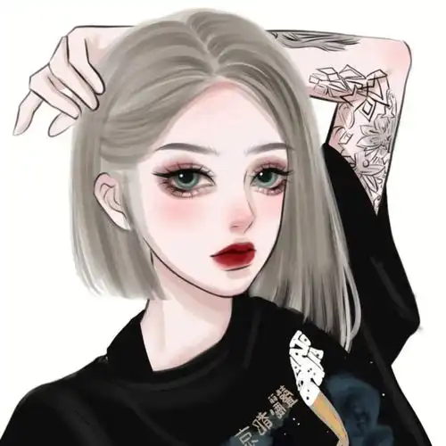 不一样的酷酷风单人闺蜜头像