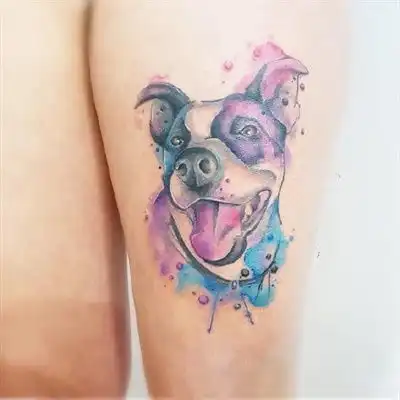  可爱小清新纹身头像,彩色系纹身非常的漂亮的