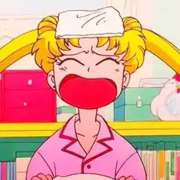  求一张美少女战士半身二二的感觉头像,急