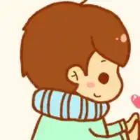  小破孩和小丫情侣头像微信头像图片大全