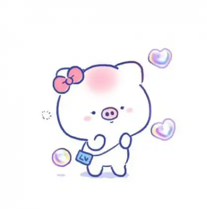  手绘卡通情侣头像一对可爱,看着简约但是很受欢迎的