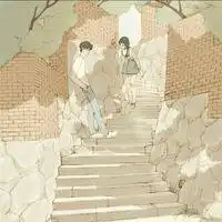  两张动漫的高清情侣头像