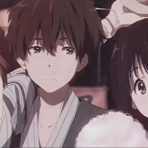  动漫情侣头像坠入你的怀里