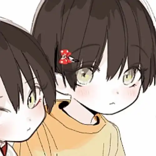  动漫情侣头像小众情头