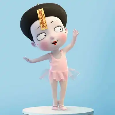  好看的小僵尸头像,最爱僵小鱼了