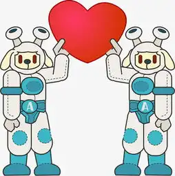  情人节搞怪时尚可爱狗狗送心插画图片素材其他格式下载动漫人物大全