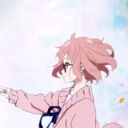  情侣头像动漫二次元境界的彼方栗山未来