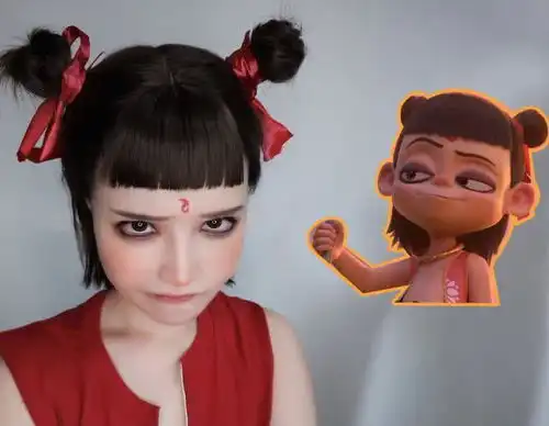  哪吒之魔童降世深入骨髓的cos,哪吒酷毙了,太乙真人神还原