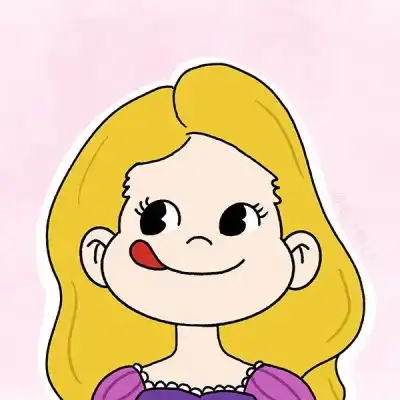  洛白可爱卡通女头迪士尼公主简卡通动漫头像我要个性网