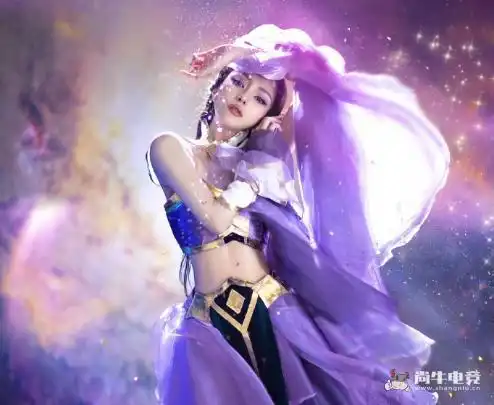  周扬青cos露娜的紫霞仙子仙气十足,罗志祥后悔了