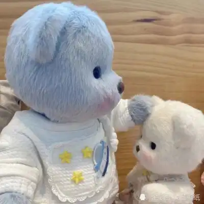  混搭风可爱情侣头像