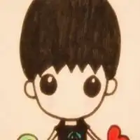  卡通短发简约微信头像图片大全