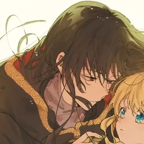  动漫情侣头像小众情头