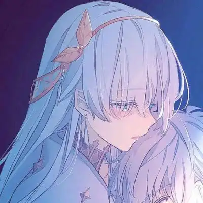  林弦一对两张超甜可爱二次元动情侣头像我要个性网