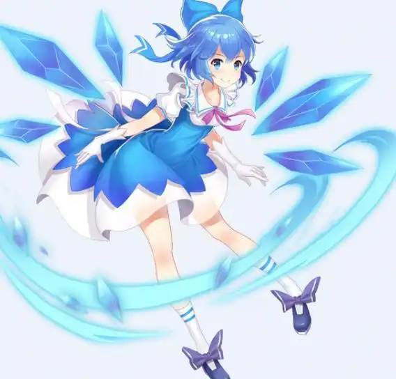  超美的二次元动漫美图,许多小公主都喜欢冰之妖精,我也很喜欢