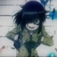  黑暗丧风格女头像动漫微信头像图片大全