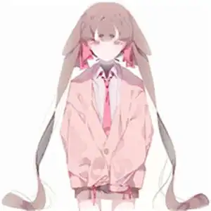  手绘系列韩国风暖色调日系动漫情侣头像