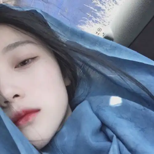  优质甜妹蓝色系女头高级