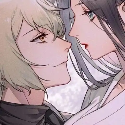  浪漫温柔的动漫情侣头像鱼香肉丝配鸡腿