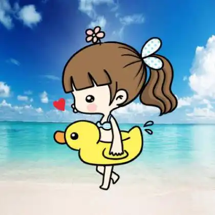  2020可爱卡通情侣头像一对,唯美的浪漫属于我们的