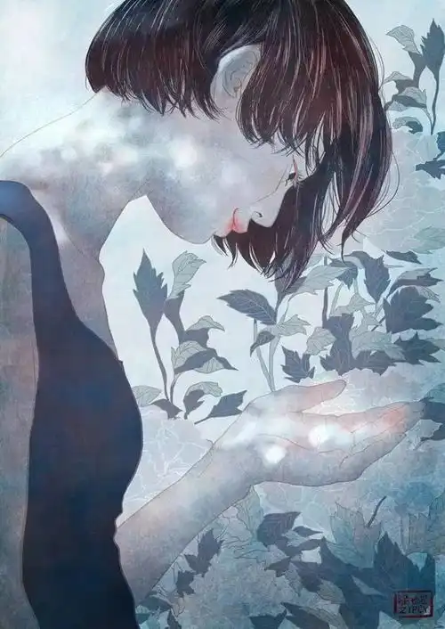  一组很美的手绘,请用心去感受