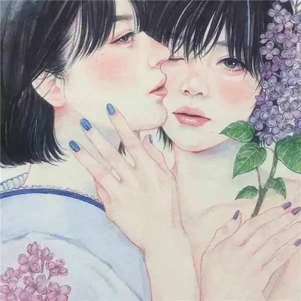 这个90后姑娘有点污,看完她的画作,脸红心跳
