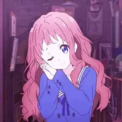  林弦可爱动漫二次元女头遇见你卡通动漫头像我要个性网