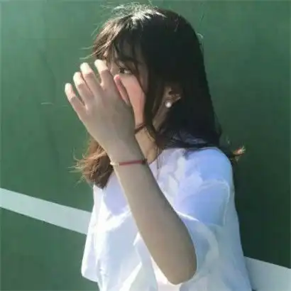  个性唯美森系绿色系头像女生,单纯如初爱的就是这样的