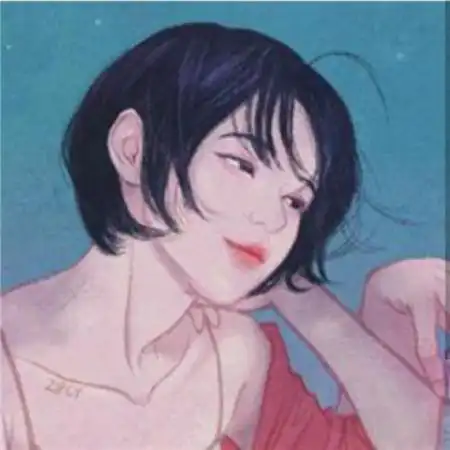  韩国插画情侣头像,唯美高清彩绘情侣头像图片