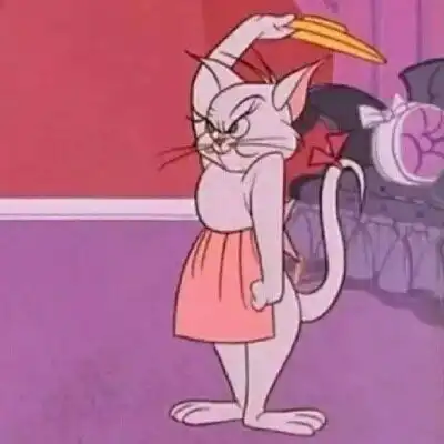  杰瑞汤姆情侣头像一人一张猫和老鼠情侣头像一对