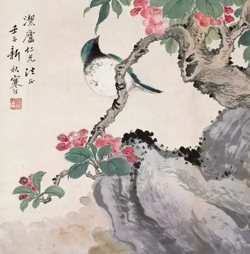  江寒汀工笔花鸟画欣赏海量图片